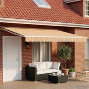 Tettuccio Elettrico Retrattile Blu, Arancione, Bianco 5 x 3 m 3421437