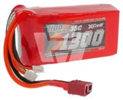 XCell LiPo Cracker 11,1 V / 1300 mAh Presa 3S1P, 35C, T