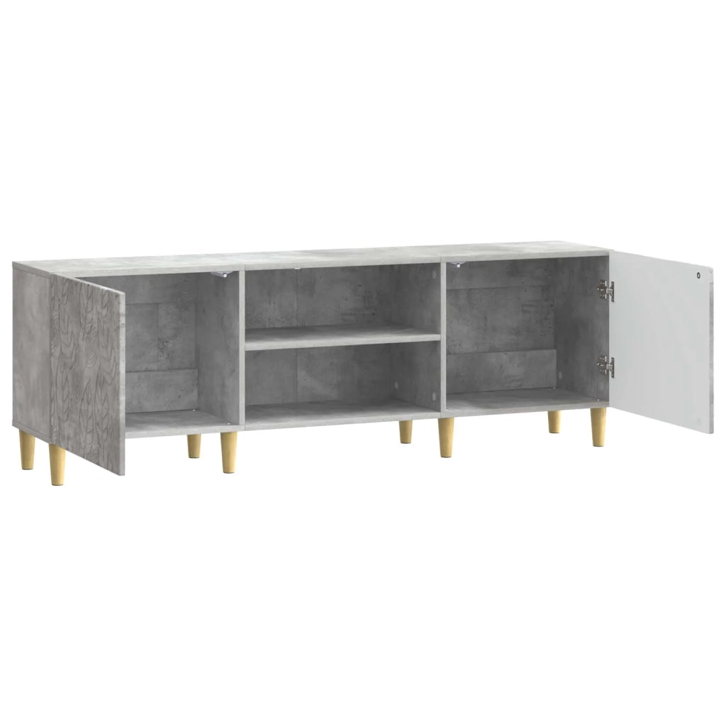 Mobile TV 150 x 31 x 50 cm Grigio Cemento Legno ingegnerizzato 895148