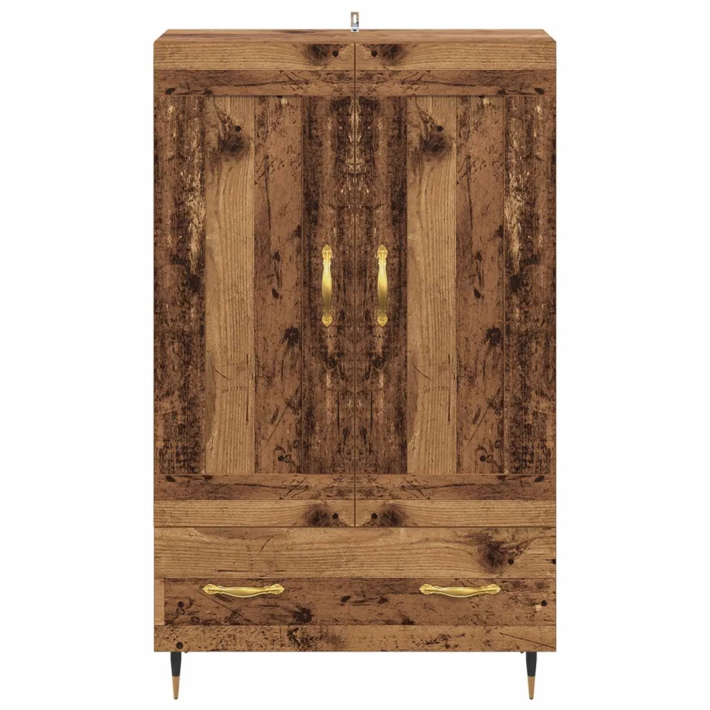 Credenza | Madia | Buffet da pranzo | Armadio da pranzo Legno vecchio 69,5 x 31 x 115 cm Legno multistrato