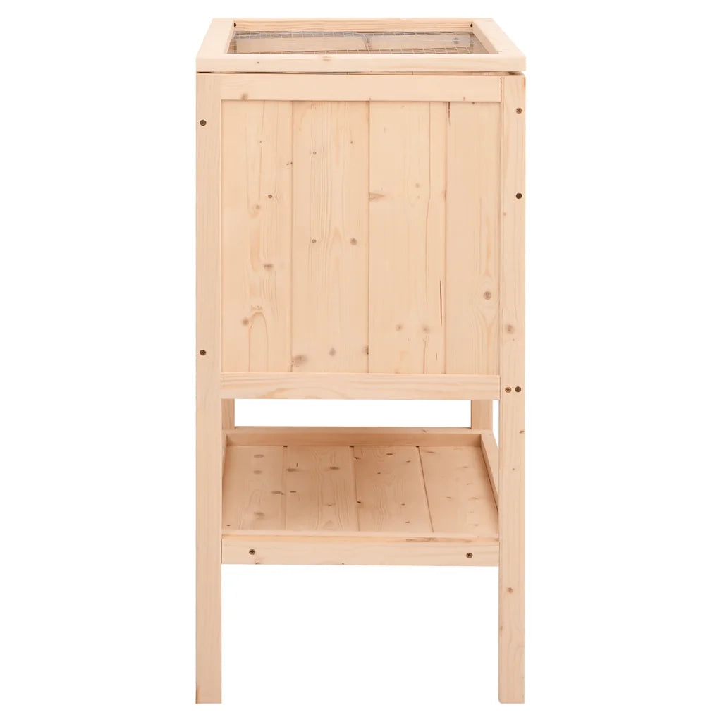 Gabbia per criceti 55x40x80 cm in legno massello di abete CFW6985908