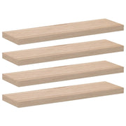 Mensole Pensili 4 pz-Set di 4 Scaffale a parete 80x23,5x4 cm in Truciolato
