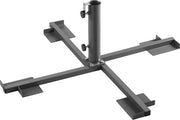 Padplaatstandaard Plus in acciaio antracite - 36 kg - robusto e duraturo