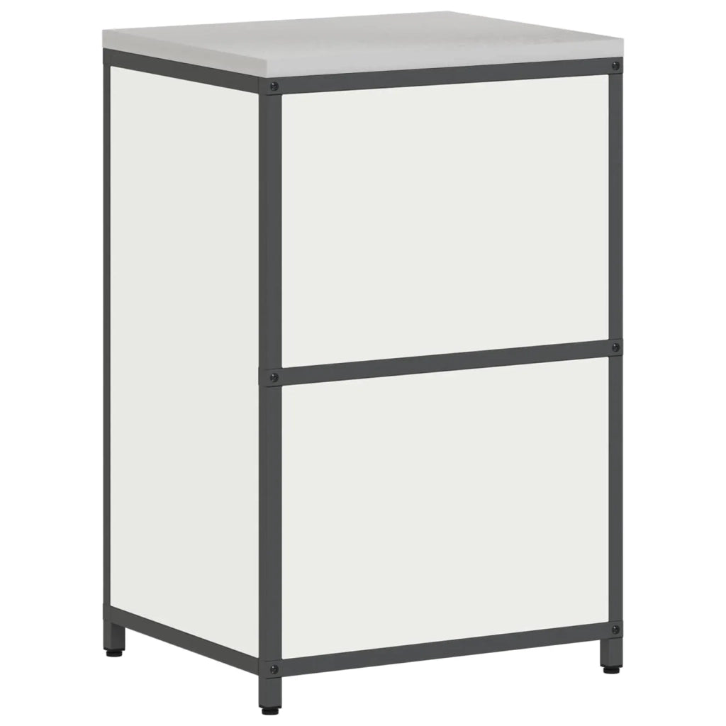 Stoccaggio in cucina con porta Bianco 60 x 50 x 92 cm Acciaio 874990