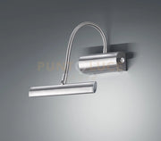 CURTIS APPLIQUE LED 4W 430 lm, 3.000 K FLESSIBILE CM18 MAX 35 NICKEL OPACO