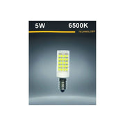 Trade Shop - Lampadina Led E14 5 Watt Toni Di Luce Calda 3000k Fredda 6500k Naturale 4000k - -bianco Freddo      -