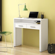 Scrivania Consolle Scrivia bianco opaco con piano estraibile – Design Funzionale e Salvaspazio