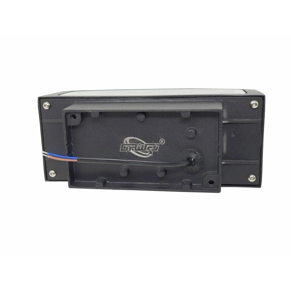 Trade Shop - Applique Esterno 2 Vie E27 Max 60 Lampada Faretto Da Parete Luce Plafoniera 910 -