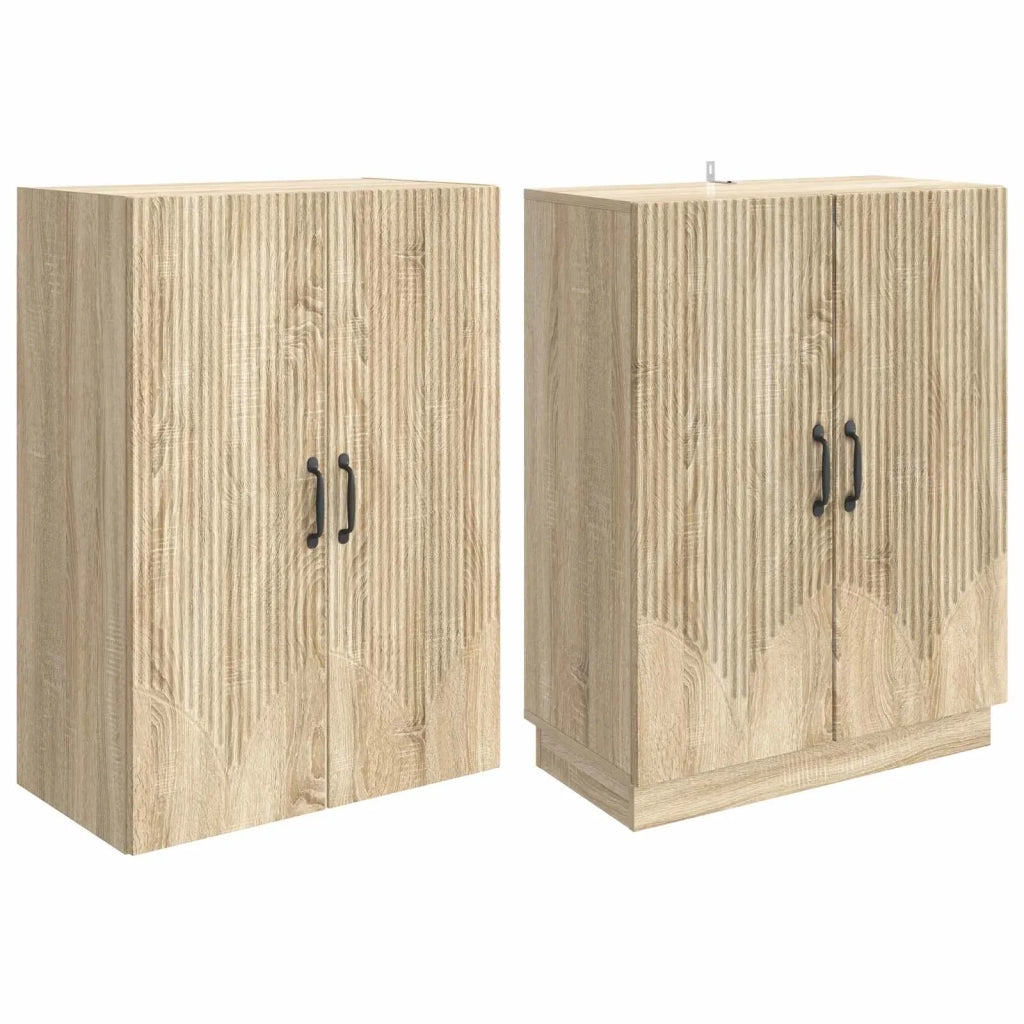 Set di armadi 2 pcs Rovere Sonoma Legno ingegnerizzato 3416783
