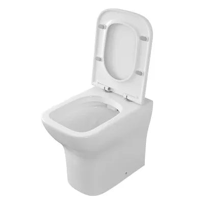 Copriwc originale serie Plana bianco lucido con chiusura soft-close
