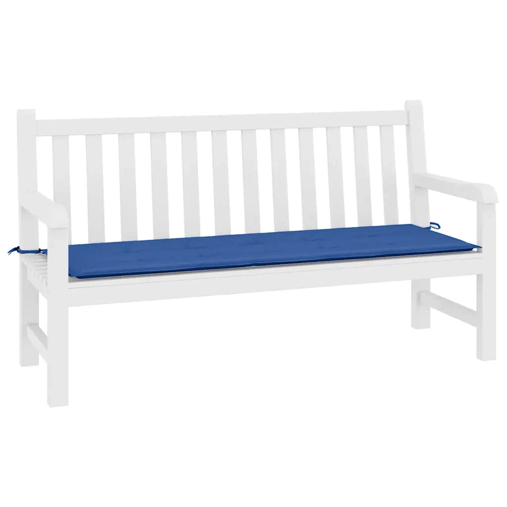 Cuscino per Panca Blu Reale 200x50x4 cm in Tessuto Oxford 314099