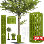 Set di Protezione per Tronchi di Albero Premium - 10 pezzi - Contenitore di Protezione per Tronchi di Albero Riscattabile 20 x 33 cm - Incluso: Viti a U - Divieto di Caccia - Protezione per Tronchi di Albero - Protezione per Tronchi di Albero.
