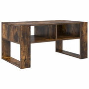 Tavolino da salotto | Tavolino da caff¨¨ | Tavolino da Soggiorno Rovere fum¨¦ 92 x 53 x 45 cm