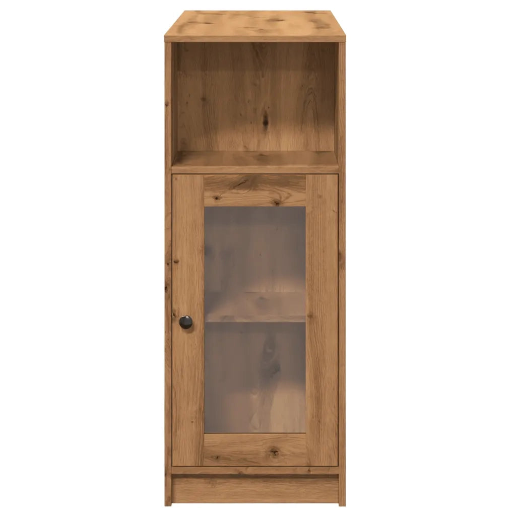 Tavolo Bar con Rastrelliera Rovere 101x40x103,5 cm Multistrato