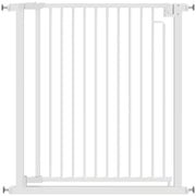 Cancello di sicurezza per bambini e cucina, senza forare, con chiusura automatica, 76-80 x 76 cm, bianco