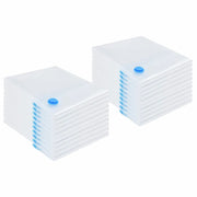 Sacchetti per Stoccaggio 20 pz Trasparente e Blu 100 x 80 cm CFW9294109