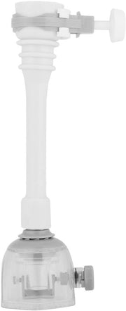 Estensione di rubinetto idroregolabile - 360° girevole - 18cm - grigio - adatto per cucina e bagno - compatibile con ogni rubinetto -