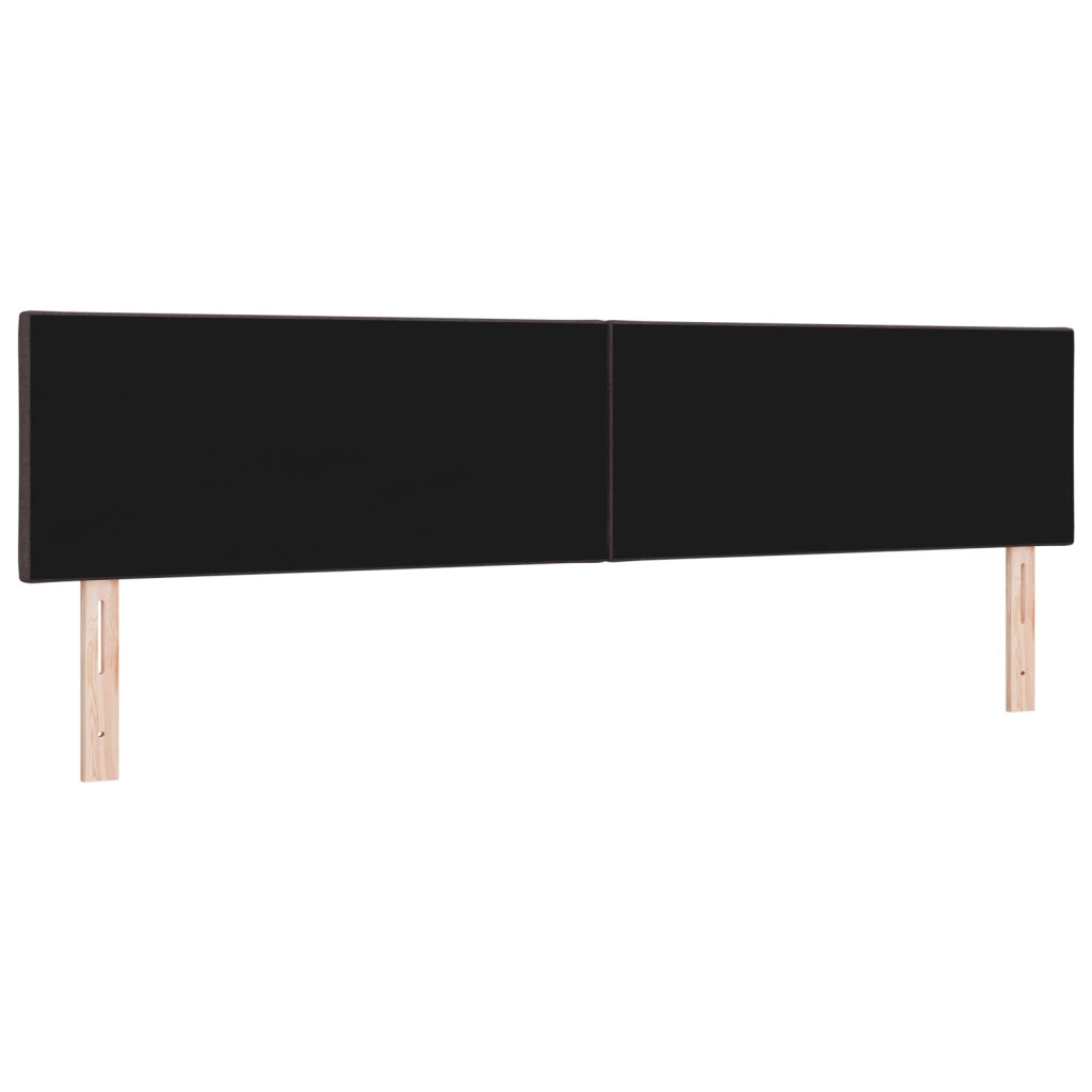 Testata LED  Design a Blocchi di Diamante Marrone Scuro 200 cm