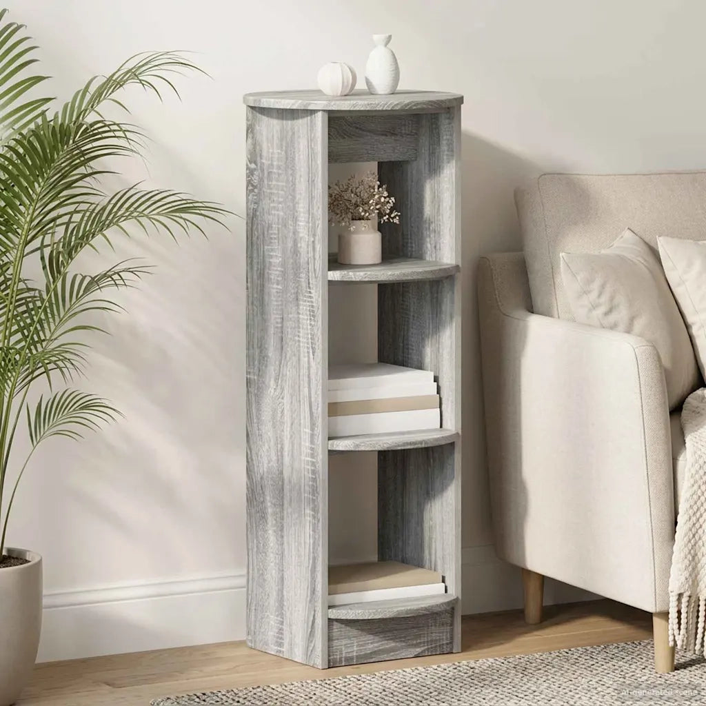 Mobile laterale Grigio Sonoma 40 x 40 x 100 cm