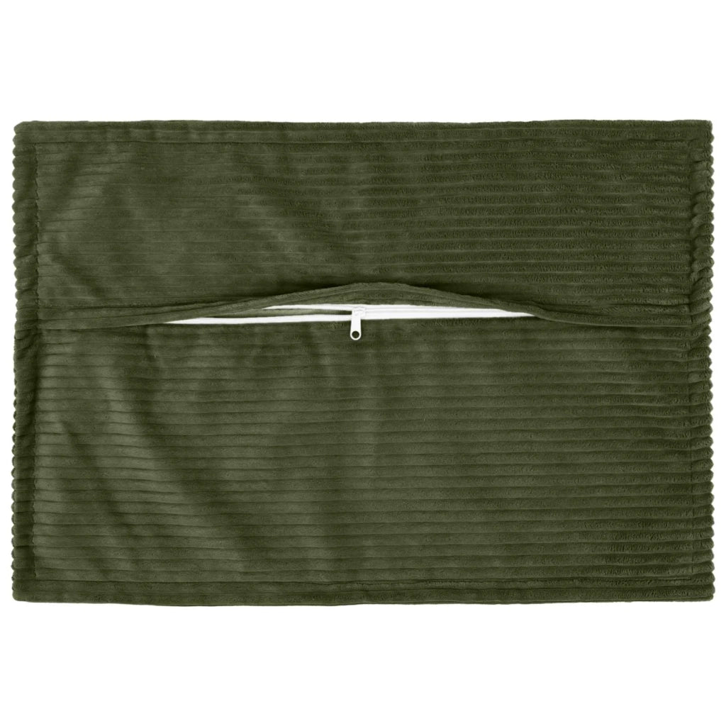 Federa 6 pz HOUTEN Verde 50 x 80 cm corduroy 920130
