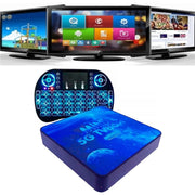 Trade Shop - Tv Box Q5gmini Ultra 6k Hd 4g Ram + 64g Wi-fi Android 10 Smart Tv Box Tastiera -
