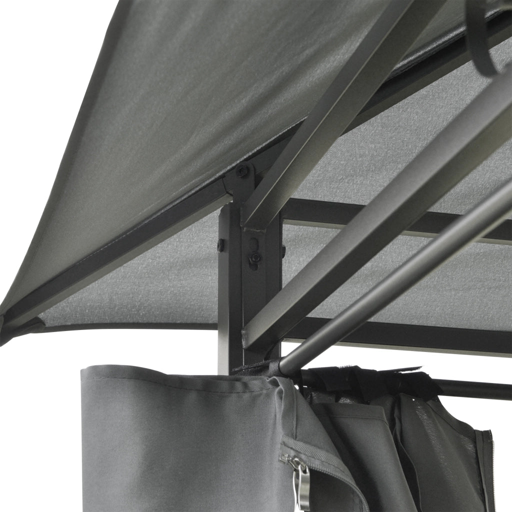 Tenda da giardino ¨C zephmum ¨C 3x4x2.8 m grigio