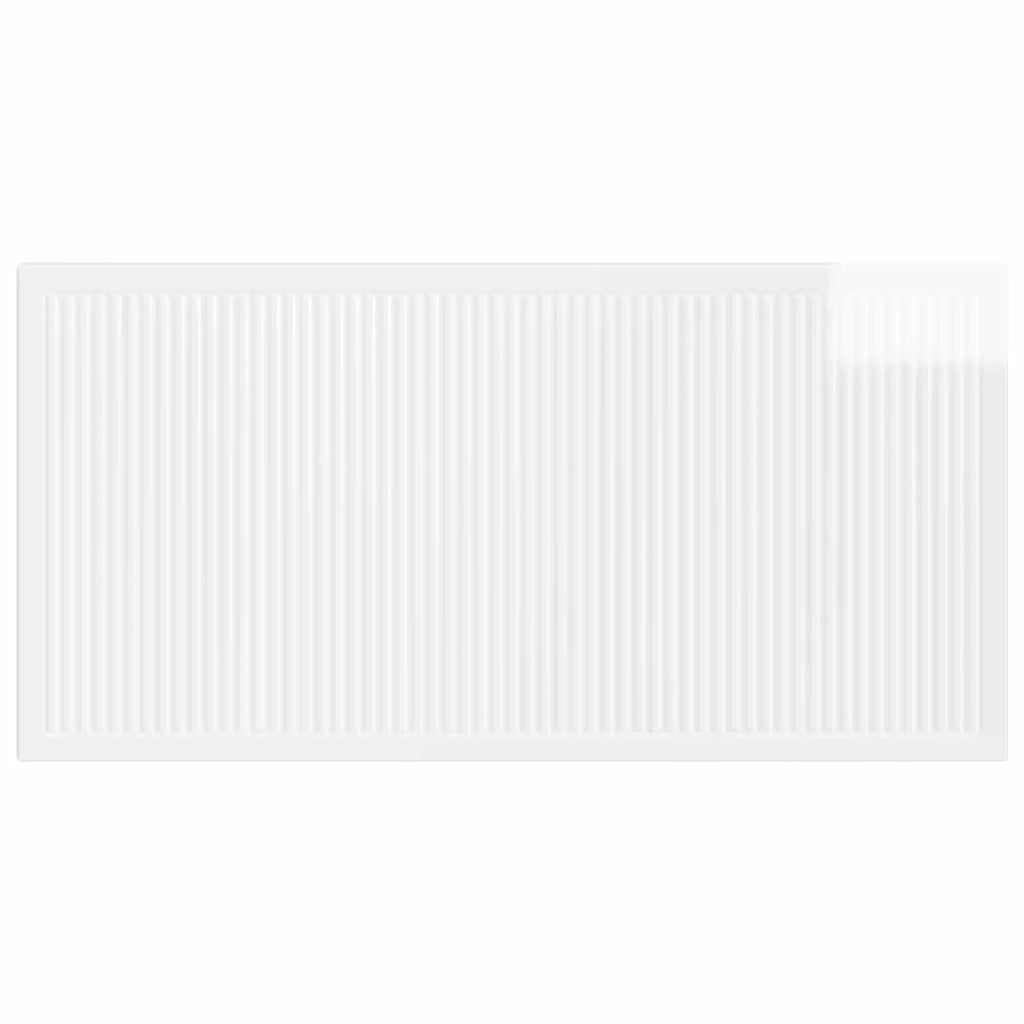 Testiera da Muro EDE Bianco Lucido Legno ingegnerizzato 896099