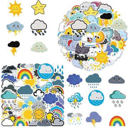 100 Sticker graffiti creativi per personalizzare bottiglie d'acqua, quaderni, chitarre e skateboard