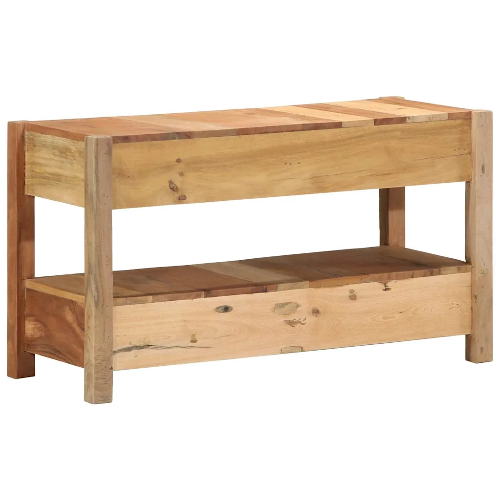 Mobile TV Marrone 83 x 33 x 46 cm Legno Recuperato Massello 4019626