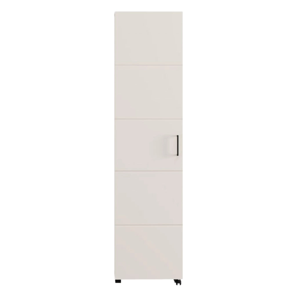 Mobile Portascarpe Visby, Scarpiera 10 Ripiani, 46x33x185h cm Bianco Crema