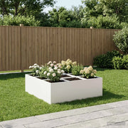 Vaso da giardino Bianco 100 x 100 x 30 cm 8005744