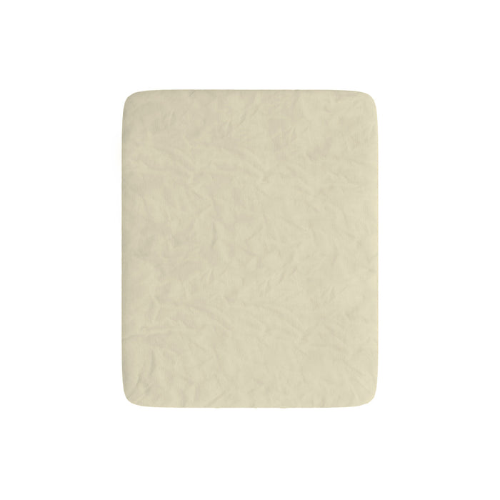 Lenzuola Sotto Matrimoniale  Linea Water Washed Crema