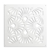 EVENTAILS - Pannello in PVC traforato - Parasole Misura: 73x73 cm, Colore: bianco