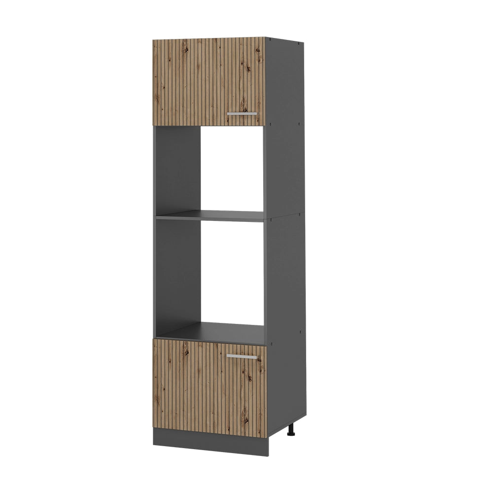 Vicco Set mobili bagno Rovere artigianale 60 cm