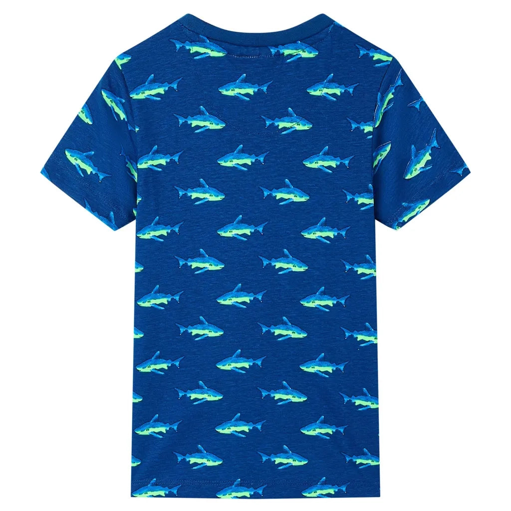 Maglietta da Bambino Blu Scuro 92cod mxl 111441