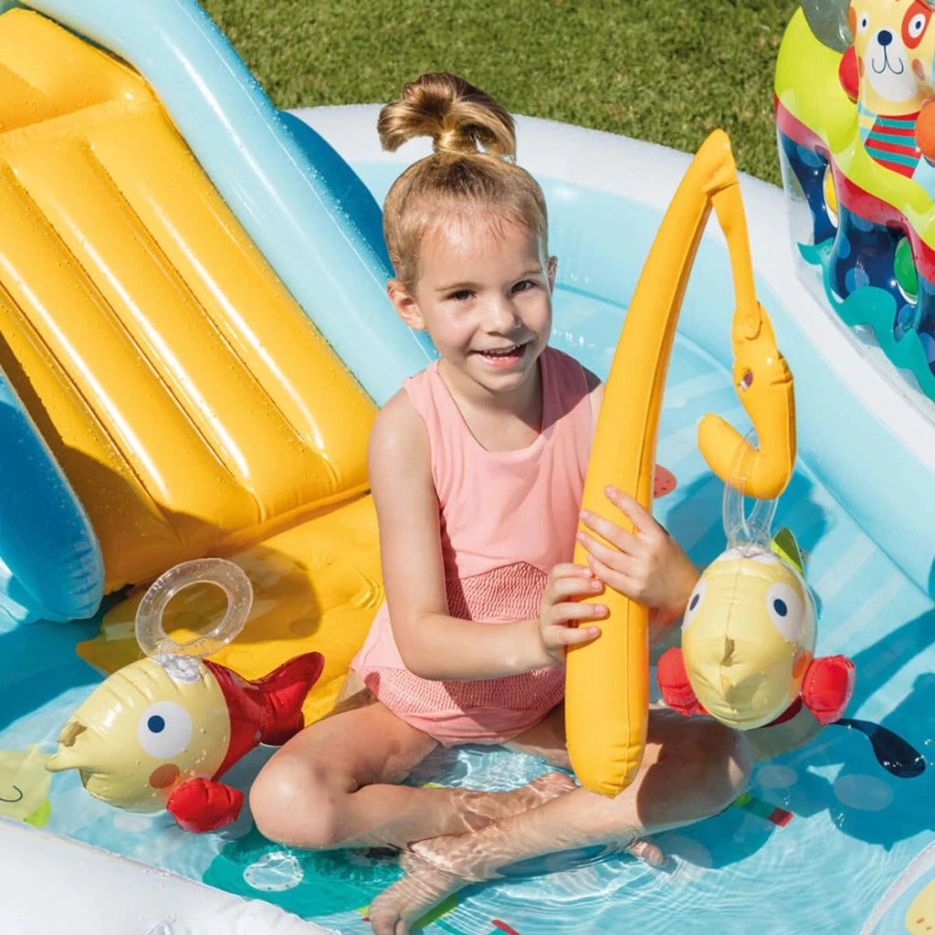 Piscina Gonfiabile Art 57162 Intex Fishing