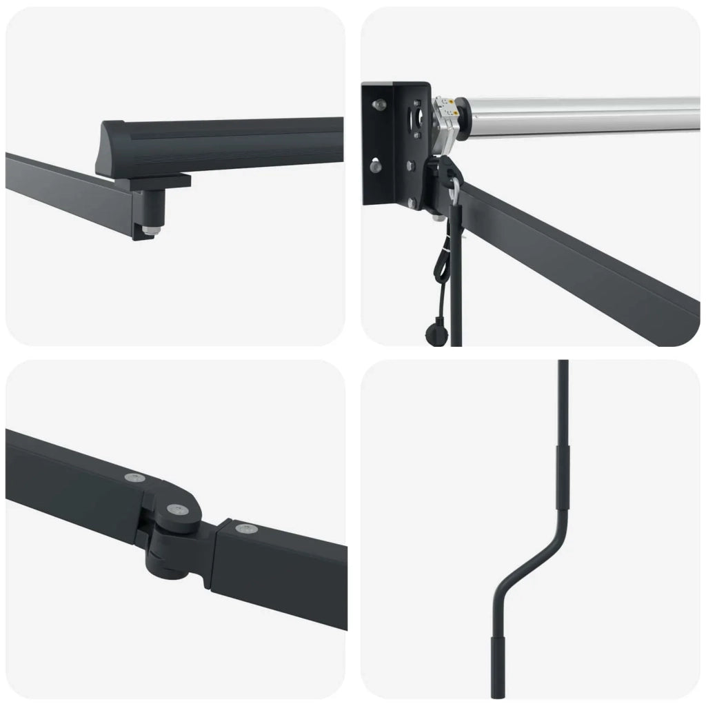 Struttura della tenda elettrica retrattile Antracite 3,5 x 2 m 42024189
