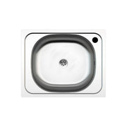 Lavello incasso monovasca acciaio inox N205AS 40x50