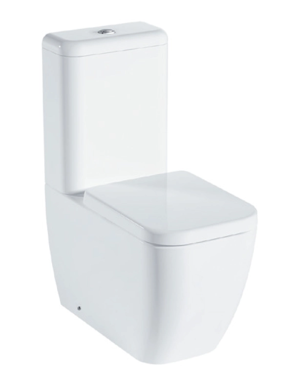 LEGEND Pacchetto WC antibatterico da banco senza brida - con sedile WC