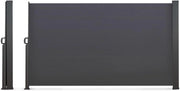 Tenda Laterale Retrattile Esterna 180 x 500 CM Grigio Antracite
