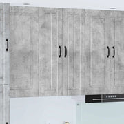 Armadietto a muro LUCCA Grigio Cemento 60 x 31 x 100 cm