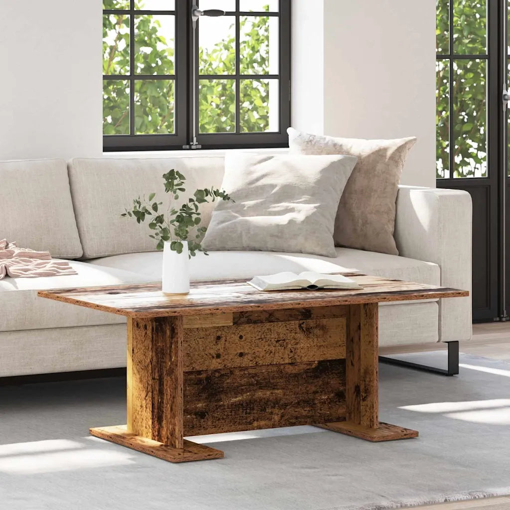 vidaXL Tavolino da salotto Legno vecchio 103,5 x 60 x 40 cm