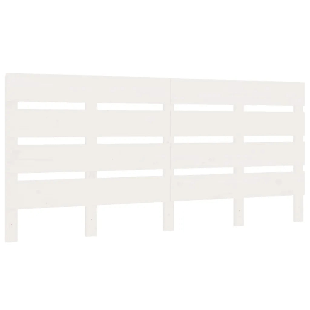vidaXL Giroletto senza Materasso Bianco 180x200 cm Legno Massello Pino