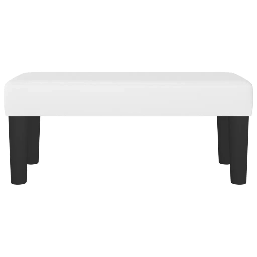 Panca Bianca 70x30x30 cm in Similpelle CFW5703755