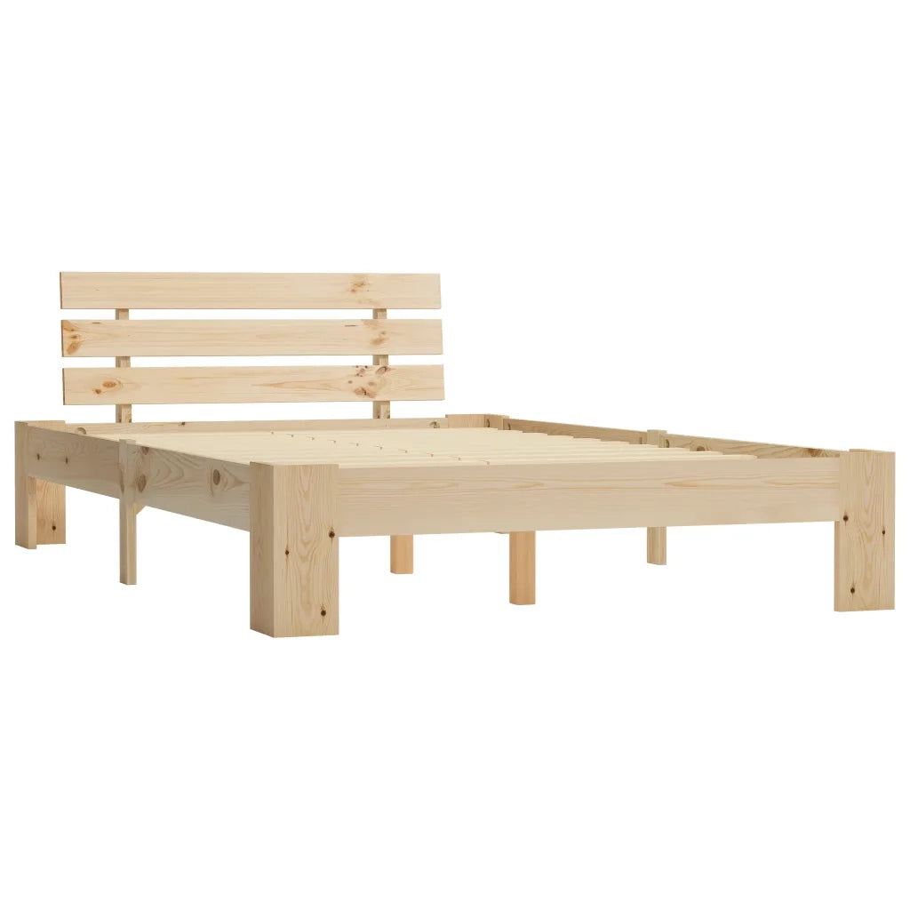 Giroletto senza Materasso 140x200 cm in Legno Massello di Pino 283163