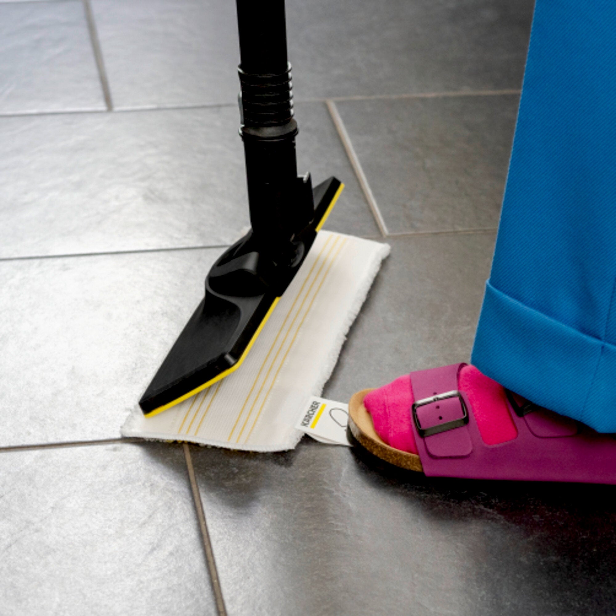 KARCHER Universal floor cloth set EasyFix - Colore: Bianco