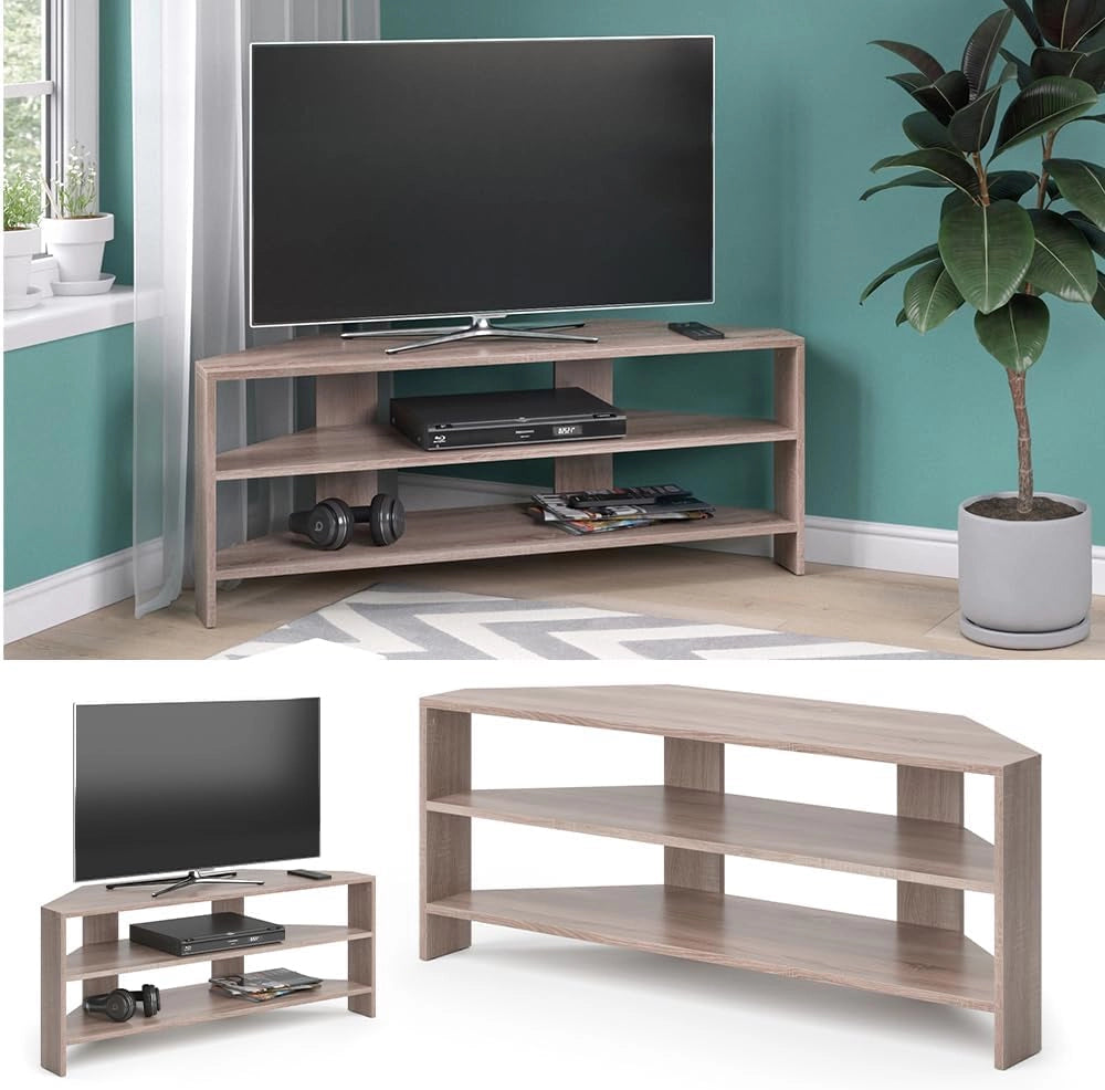 Mobile tv, Sonoma, 114 x 45 cm, adatto per televisori fino a 55 pollici