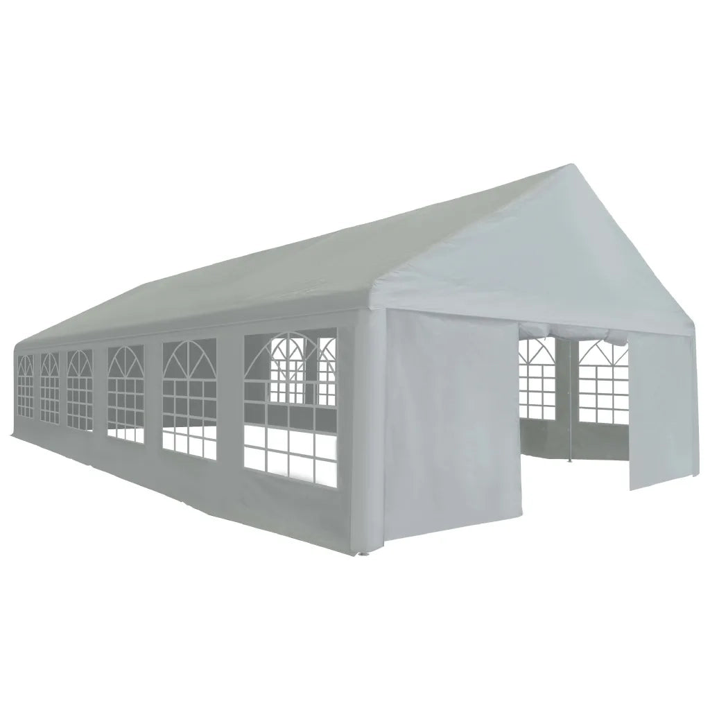 Tendone per Feste in PE 6x12 m Grigio  cod mxl 56557
