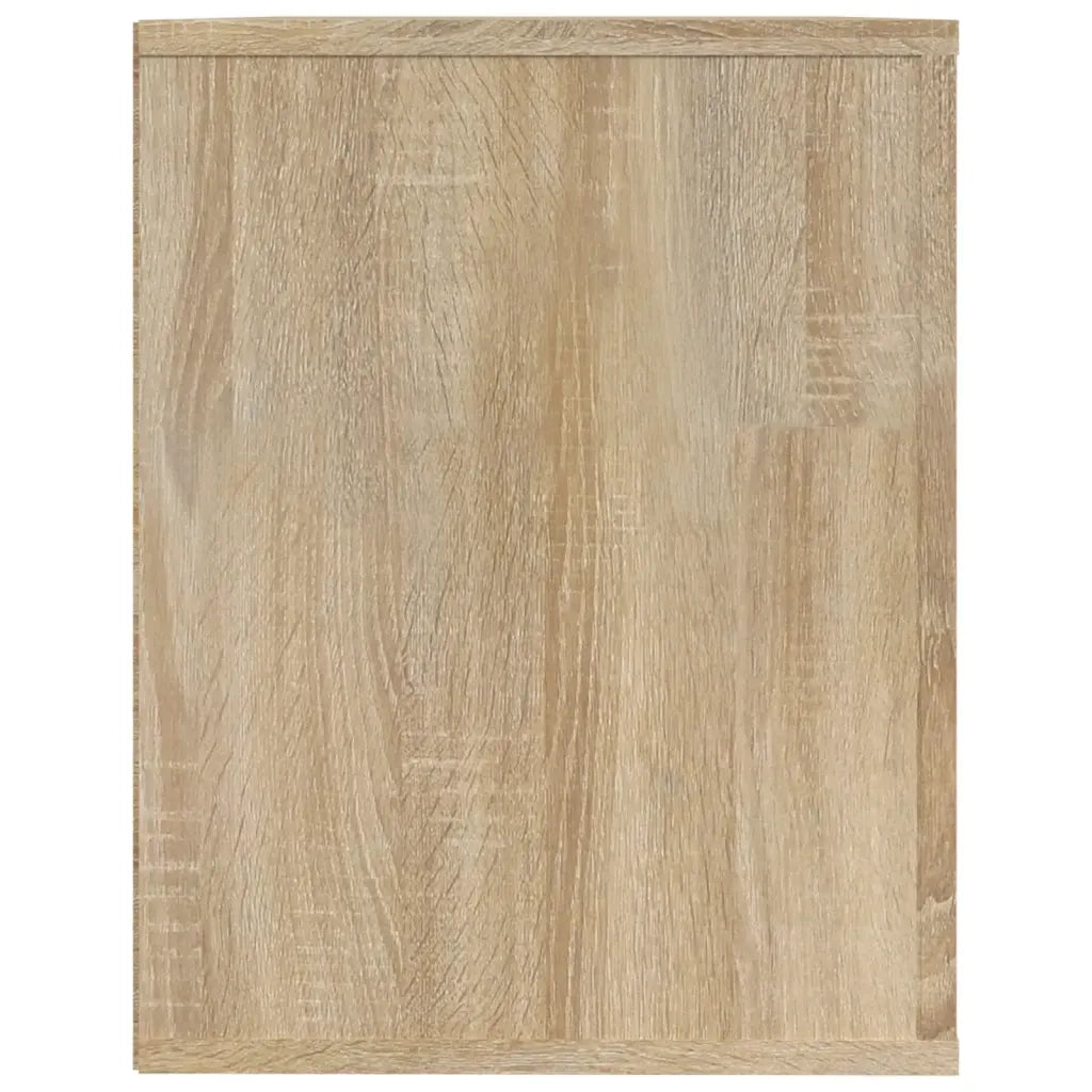 Scarpiera Rovere Sonoma 75x35x45 cm in Legno Multistrato 816899
