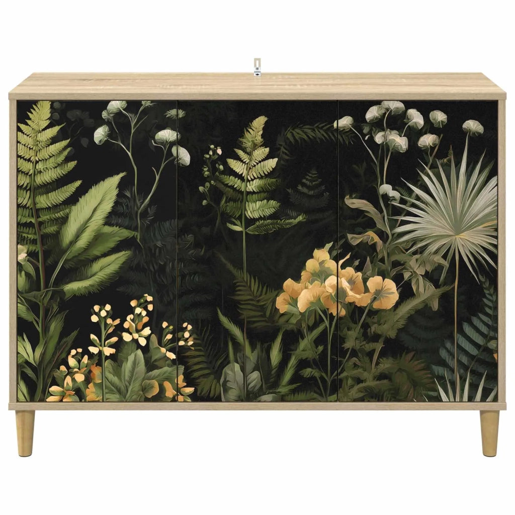 Credenza RHENEN Sonoma 102 x 33 x 75 cm Legno ingegnerizzato 8006949